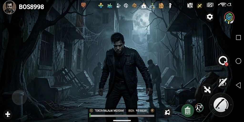Tampilan menyeramkan dari gameplay di BOS898 yang memikat.