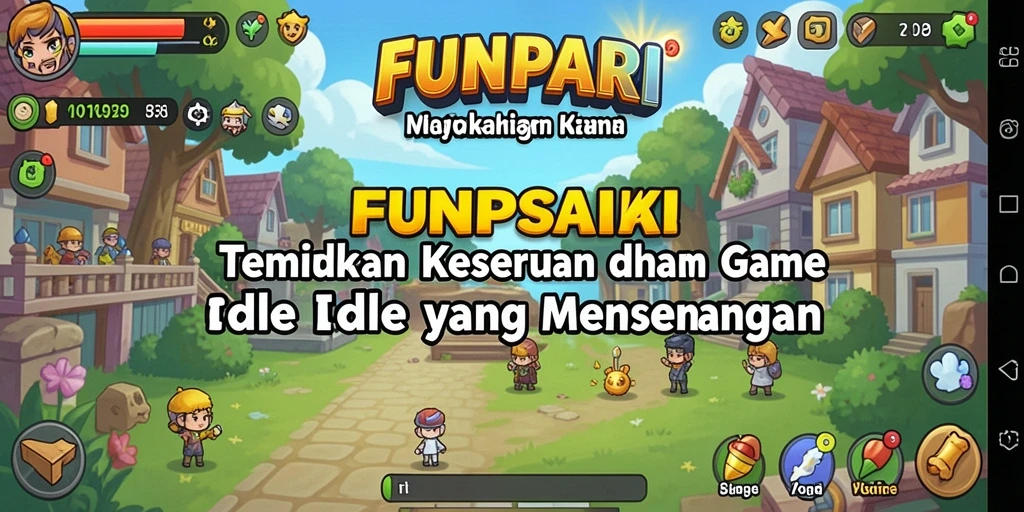 Tampilan menarik dari gameplay Idle yang memukau.