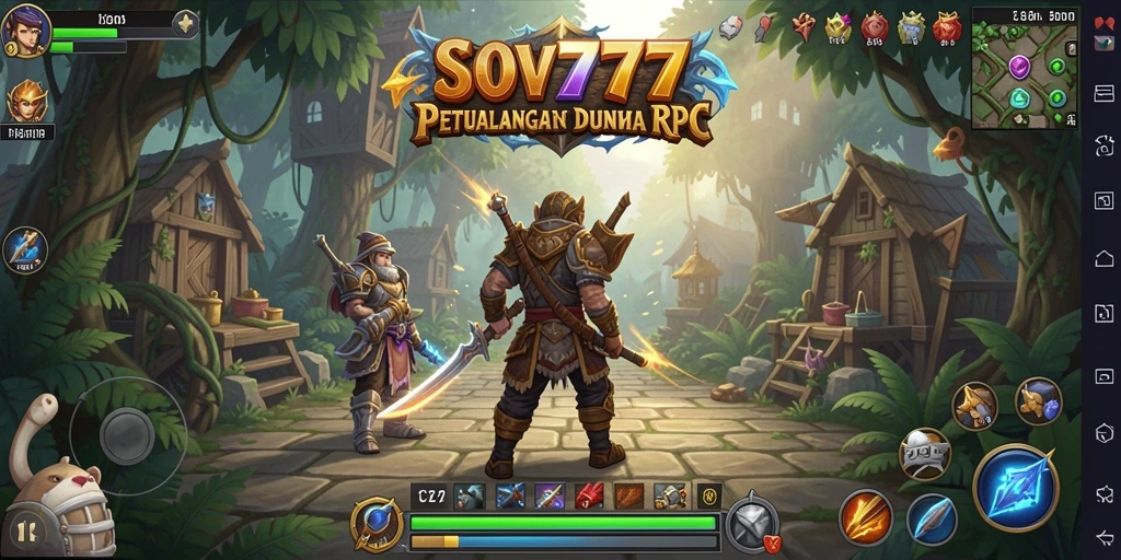Tampilan gameplay menarik dalam SOV777 dengan banyak petualangan.