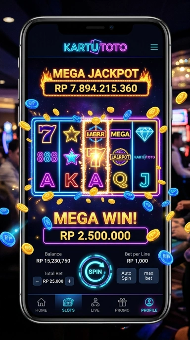 Tampilan utama aplikasi kartutoto yang sederhana dan mudah digunakan.